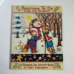 Mary Engelbreit “Something To Do for the Holidays” Coloring Activity Book